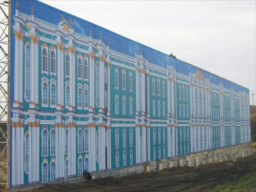 Баннерная ткань Frontlit для фасадов