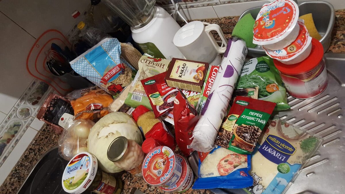 Сметана, творог, крупы..... 