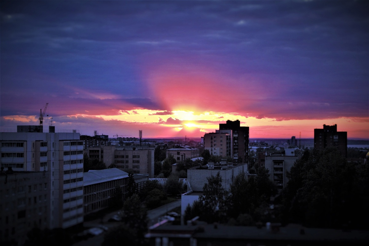 Это не белые ночи, просто красиво. Фото из личного архива.