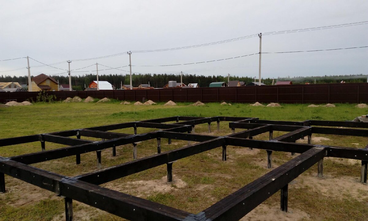 Свайный фундамент 