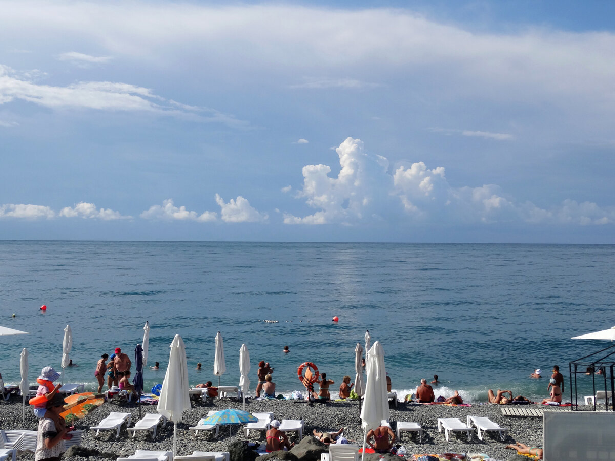 Пляж hi beach адлер фото