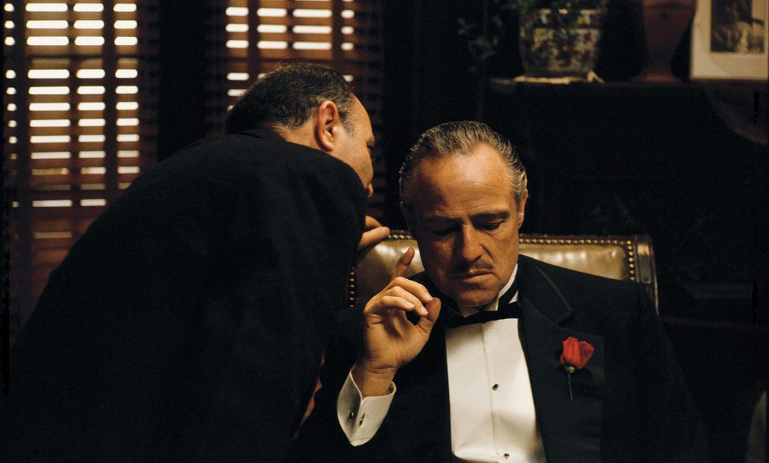 Вито Корлеоне в фильме "Крестный отец"