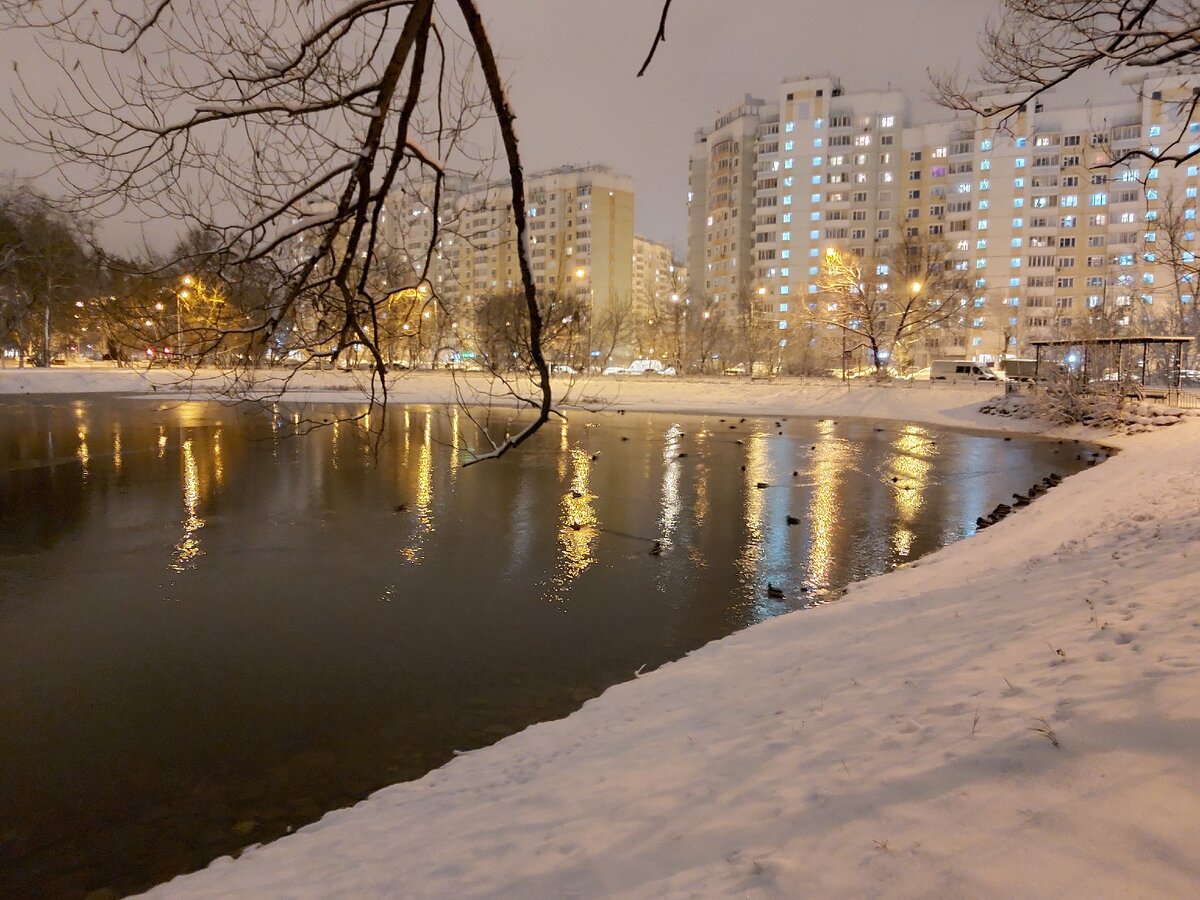 Зима в Москве, фото автора