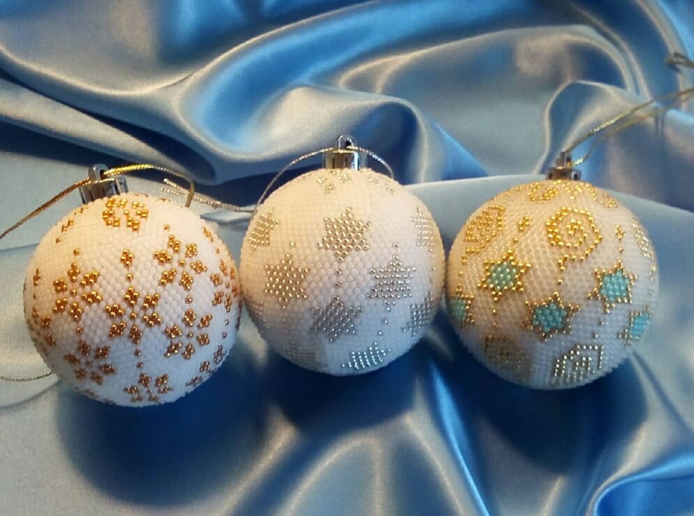 🎄 НОВОГОДНИЕ ИГРУШКИ НА ЁЛКУ 🎄 из фоамирана/Christmas Ornaments