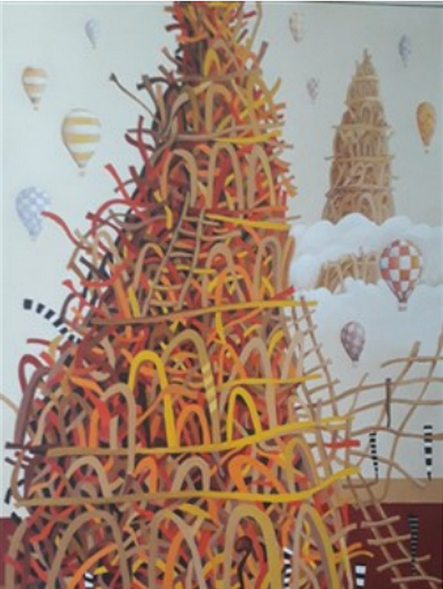 Вавилонская башня.