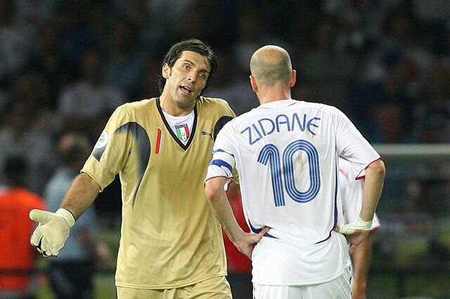 Буффон и Зинедин.Финал Чемпионата Мира 2006-го года!