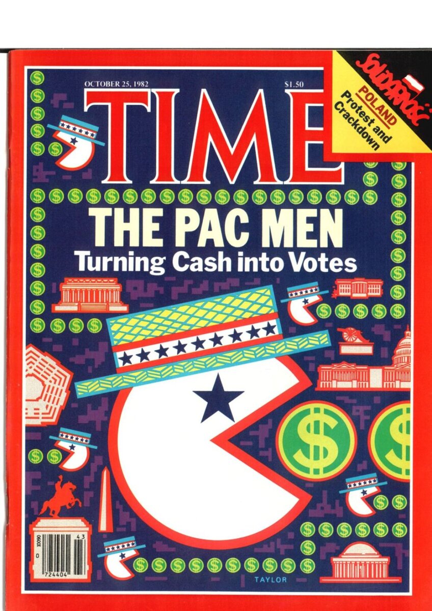 Pac-man на обложке журнала Time.