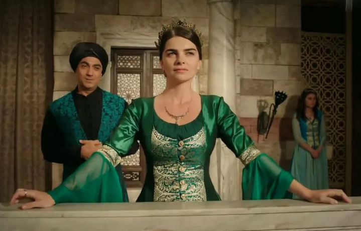 кадр из сериала Великолепный век, Победа Михримах Султан