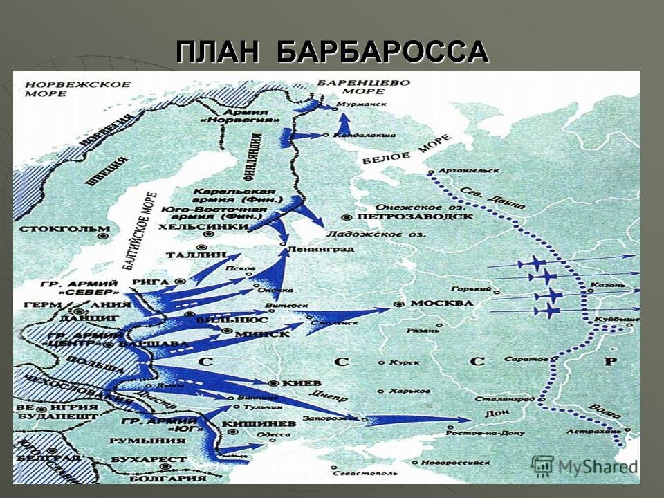 План барбароса картинки