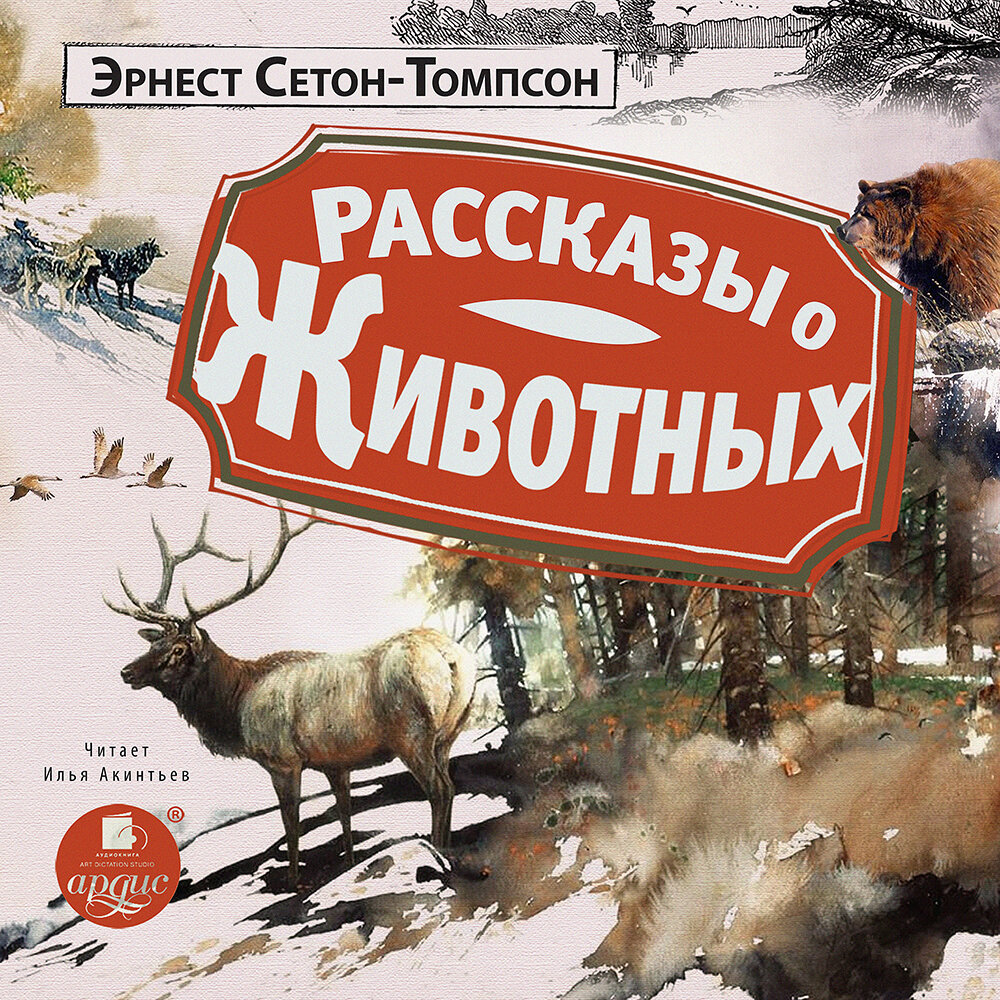 Рассказы о животных. Эрнст Сетон-Томпсон. Аудиокнига | АРДИС аудиокниги ...