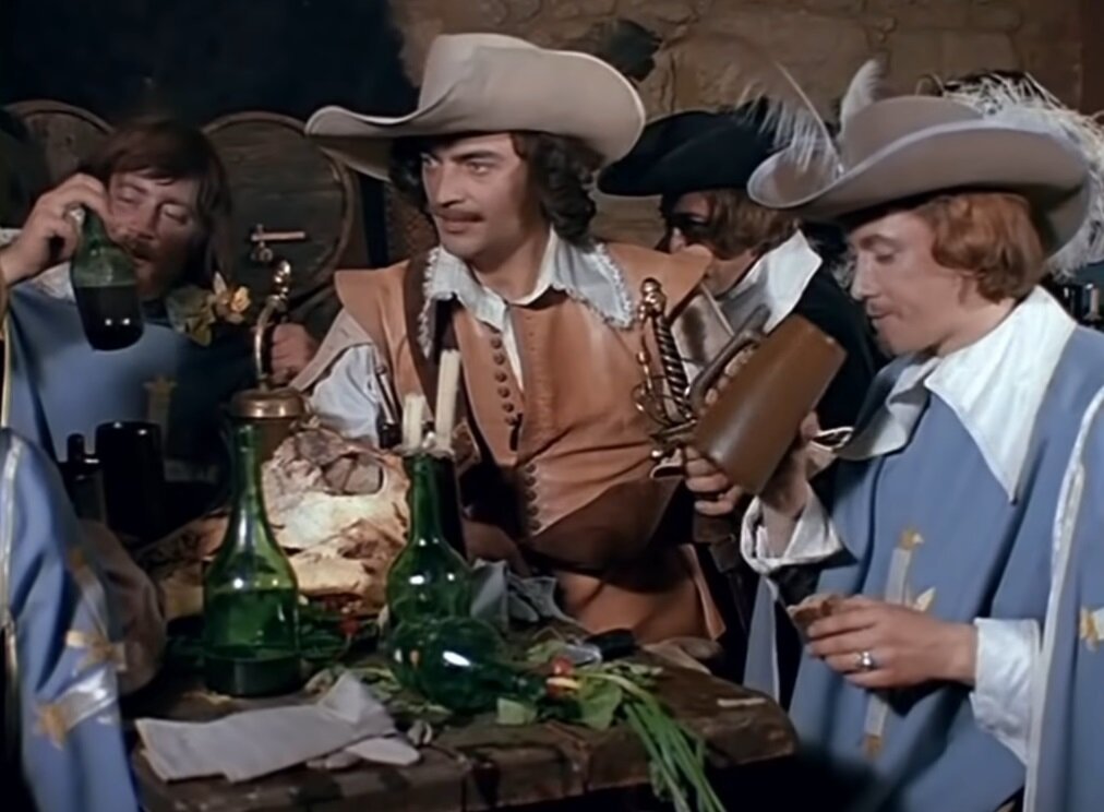 Кадр из фильма "Д`Артаньян и три мушкетера"