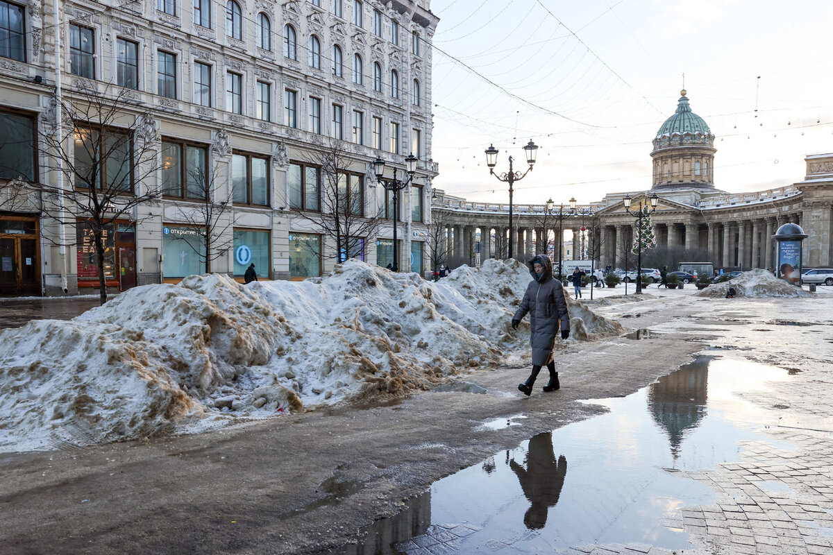 Оттепель в петербурге