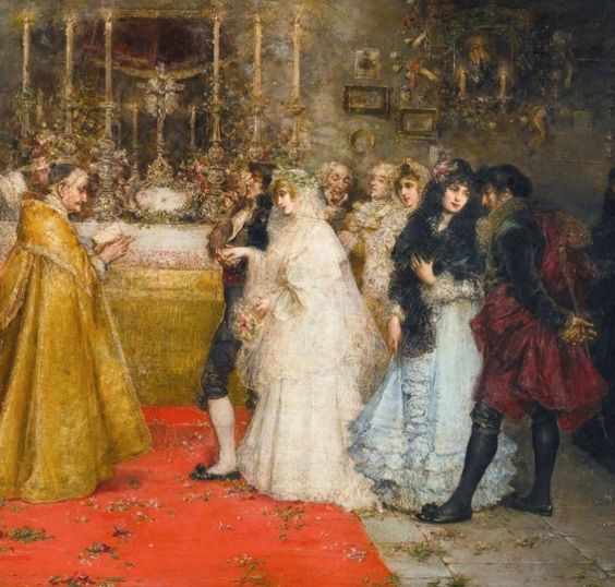 Juam Pablo Salinas (1871-1946) — The wedding voms 