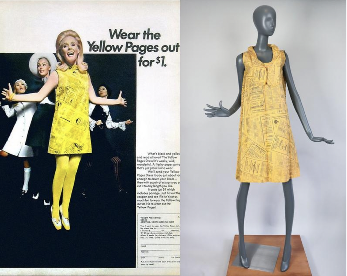 Это факт: как одноразовые платья из бумаги захватили всю фэшн-индустрию в 1960-х?