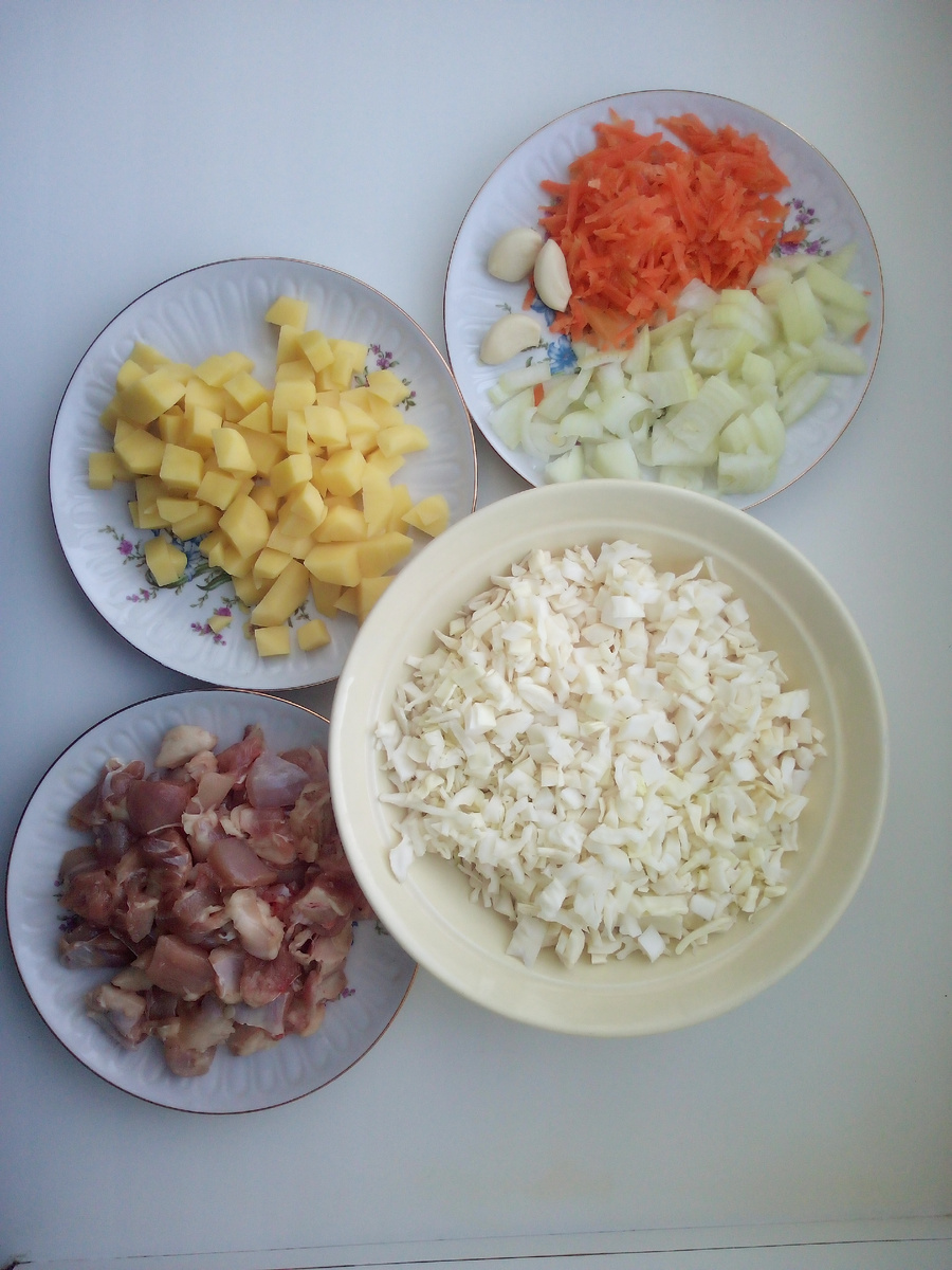 Ингредиенты для начинки. Фото автора. 




