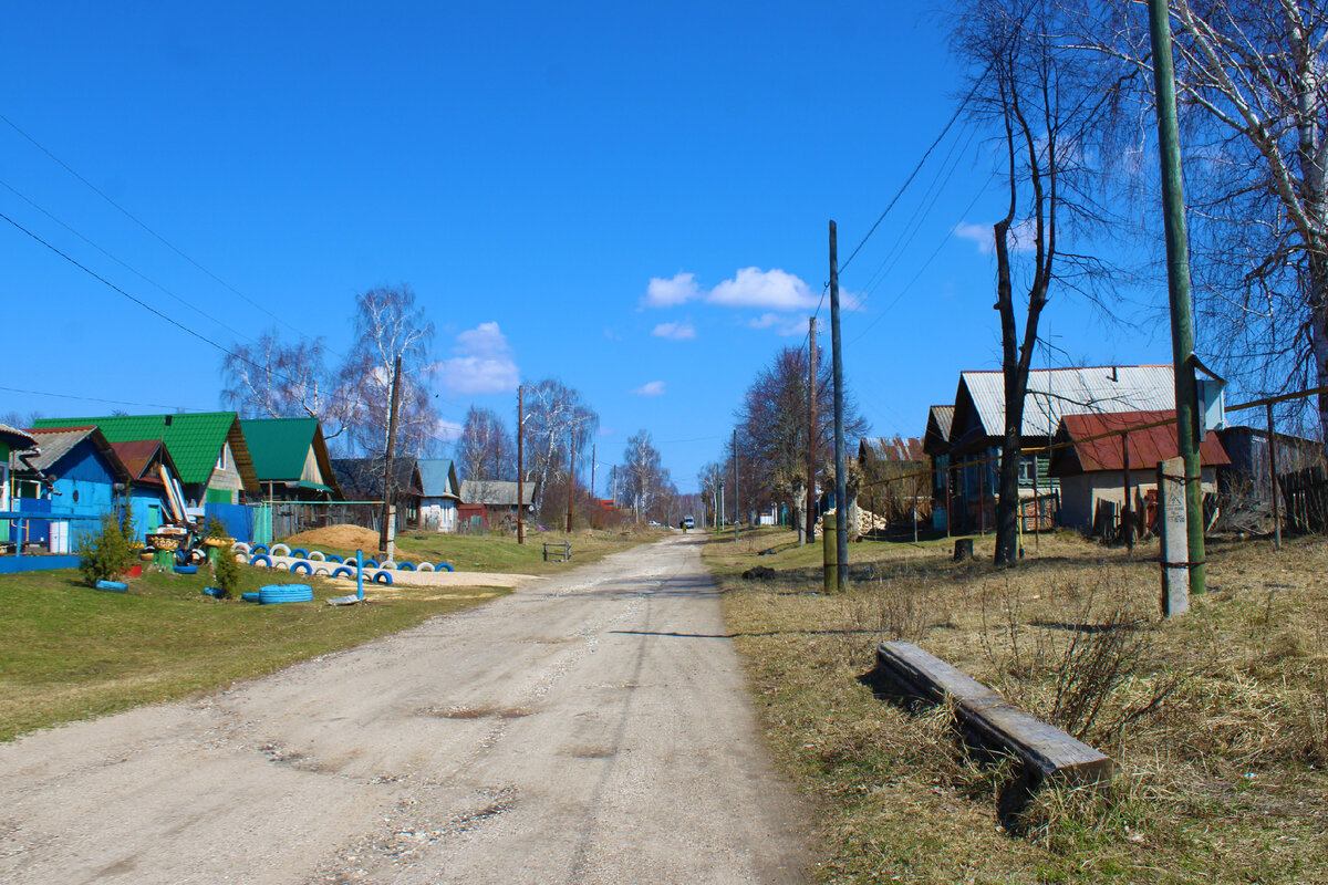 Как выглядит Нижегородское село Покров-Майдан недалеко от трассы М-7,  которое принадлежало князьям Воротынским, показываю | Под зонтиком | Дзен