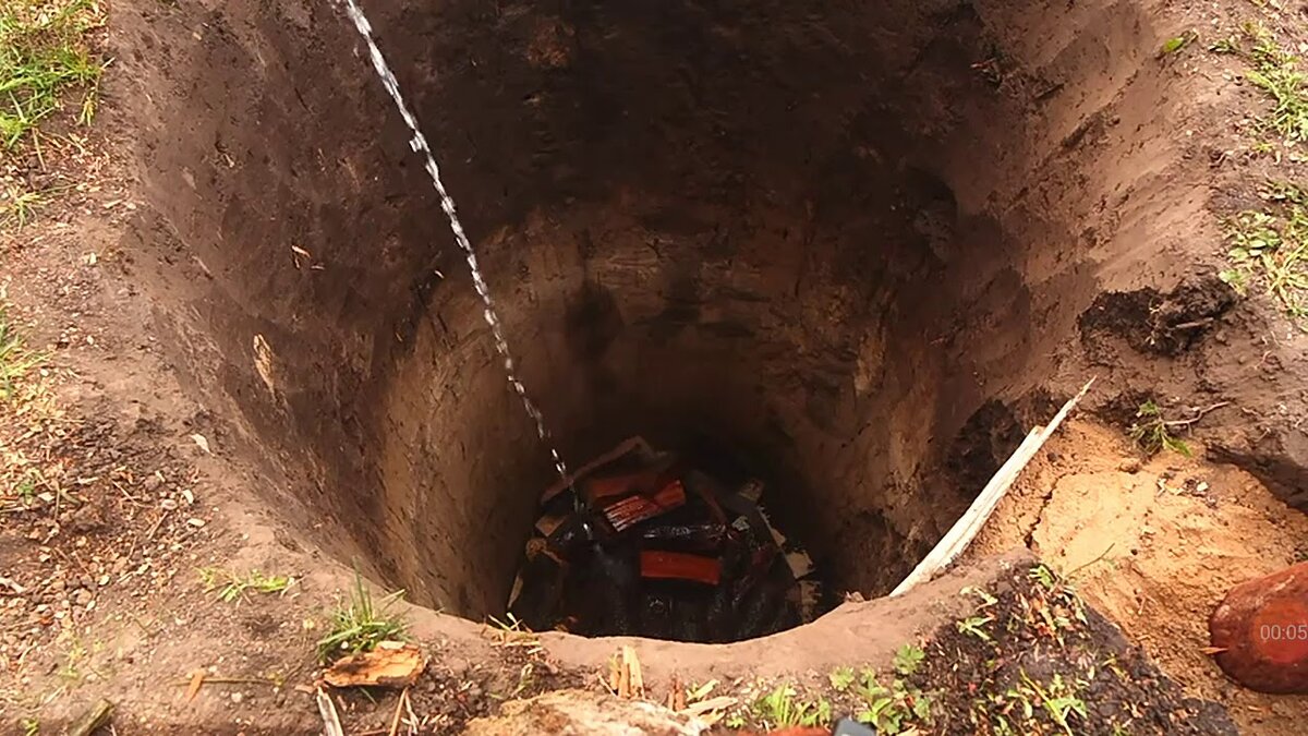 Яма для жарки барана