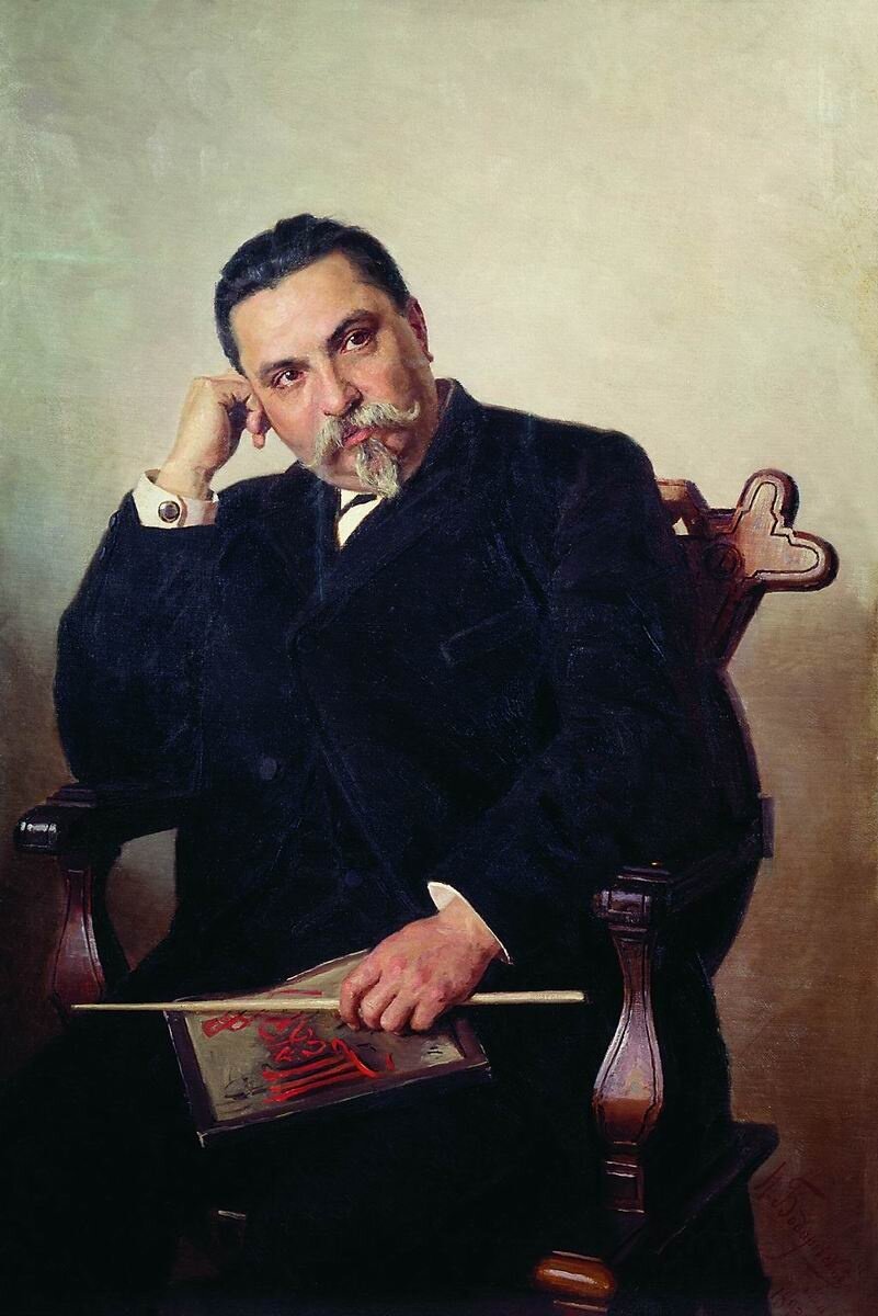 Бодаревский Николай Корнилиевич (1850-1921). Портрет В.И. Сафонова