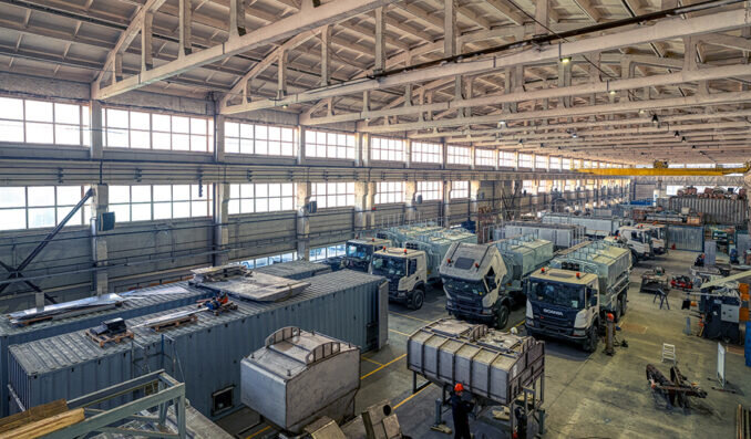 Производственная площадка компании «АЗОТ­ТЕХ» в Перми