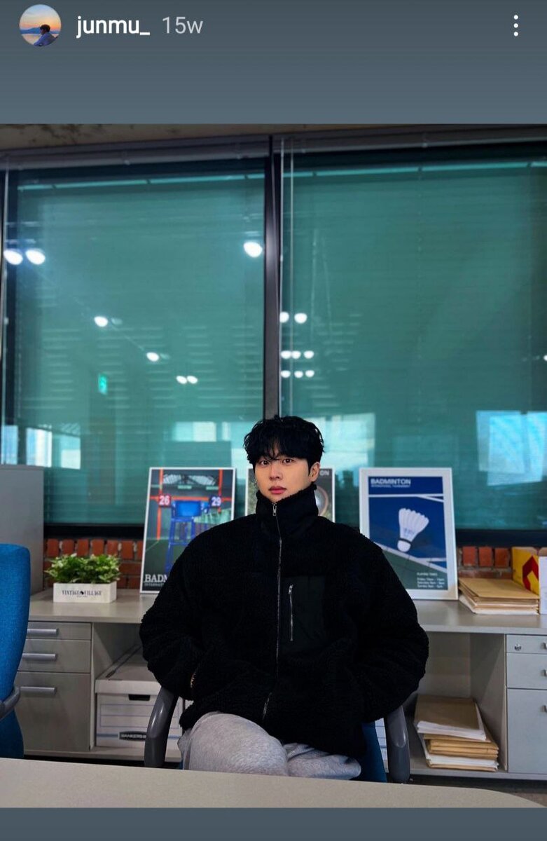 актер Ким Му Джун, фото из его инстаграмма @junmu_
