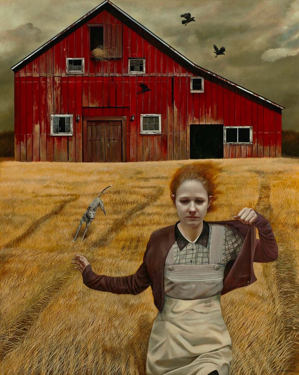 Художницы сша. Андреа Kowch. Андреа коуч Andrea Kowch. Американская художница Andrea Kowch. Андреа коуч картины.