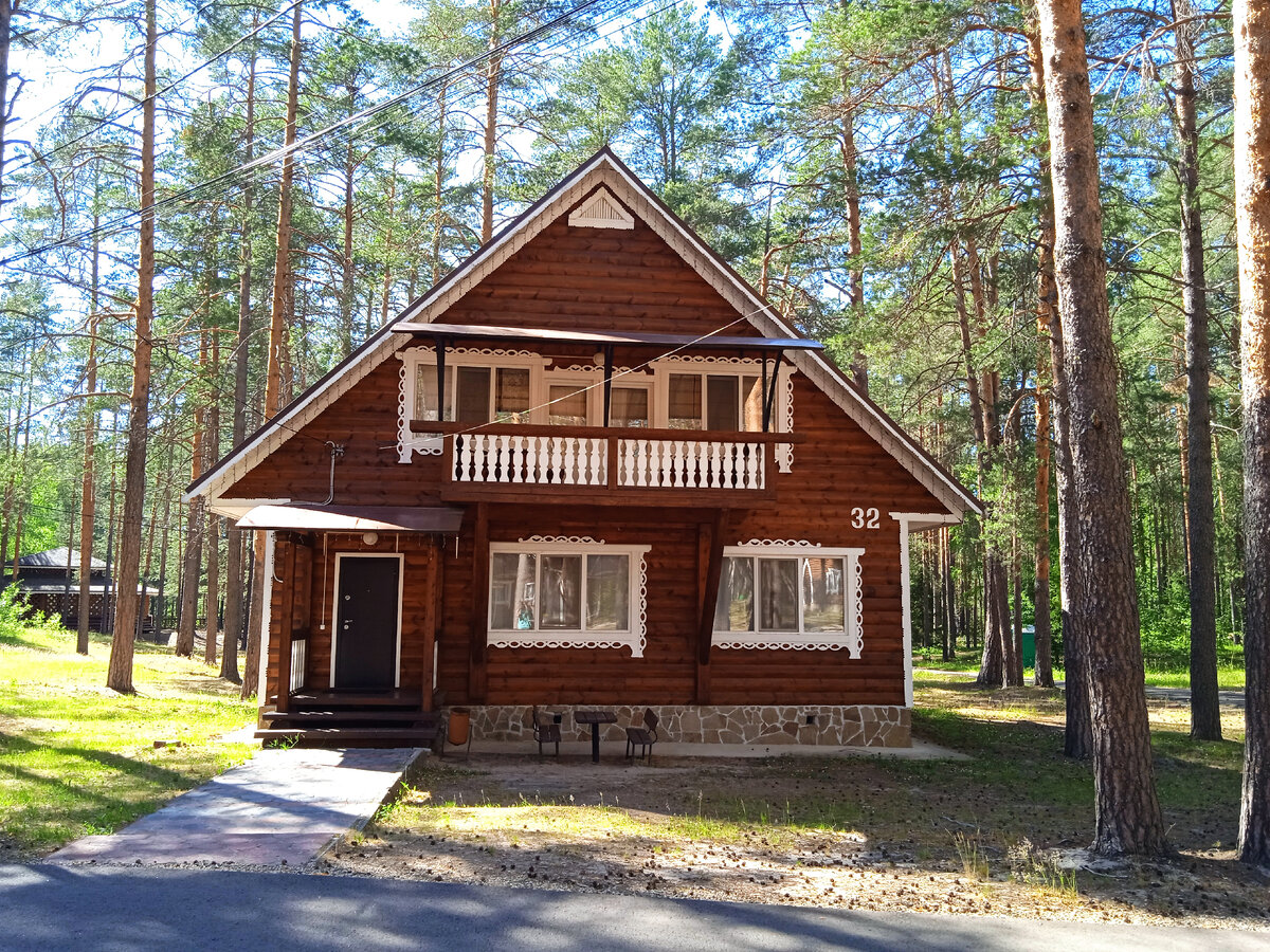 Домик для проживания гостей. Фото автора.