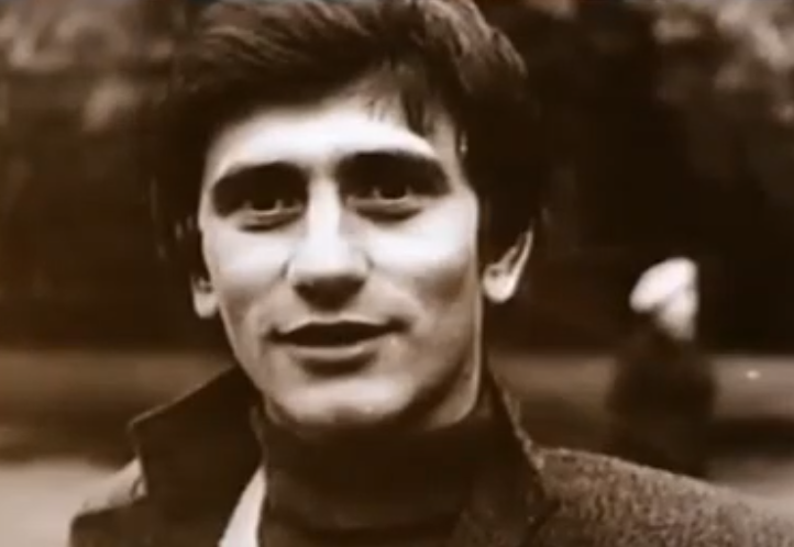 Евгений Князев в юности 