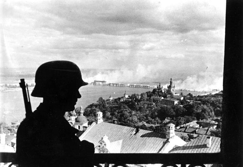     Оккупация Киева нацистами в 1941 году / Wikimedia commons
