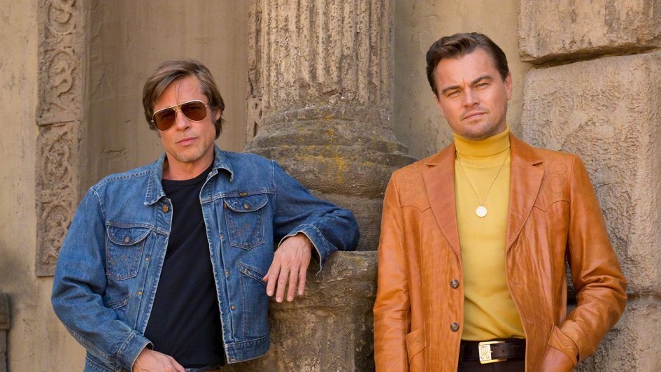    кадр из фильма "Однажды в Голливуде"