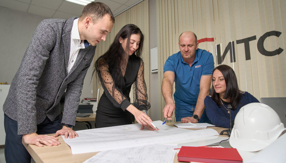 Рабочий процесс. Фото из архива ГК "ИТС"