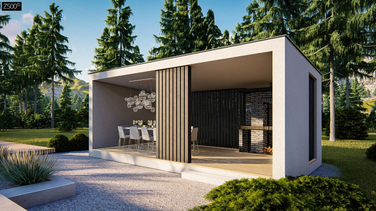 Проект беседки Za1