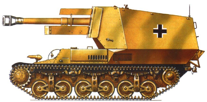 10.5cm sFH 18(Sf) Geschützwagen Lorraine Schlepper (f)