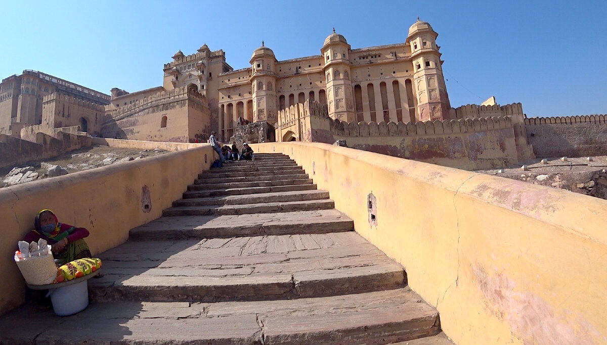 лестница к форту Амбер