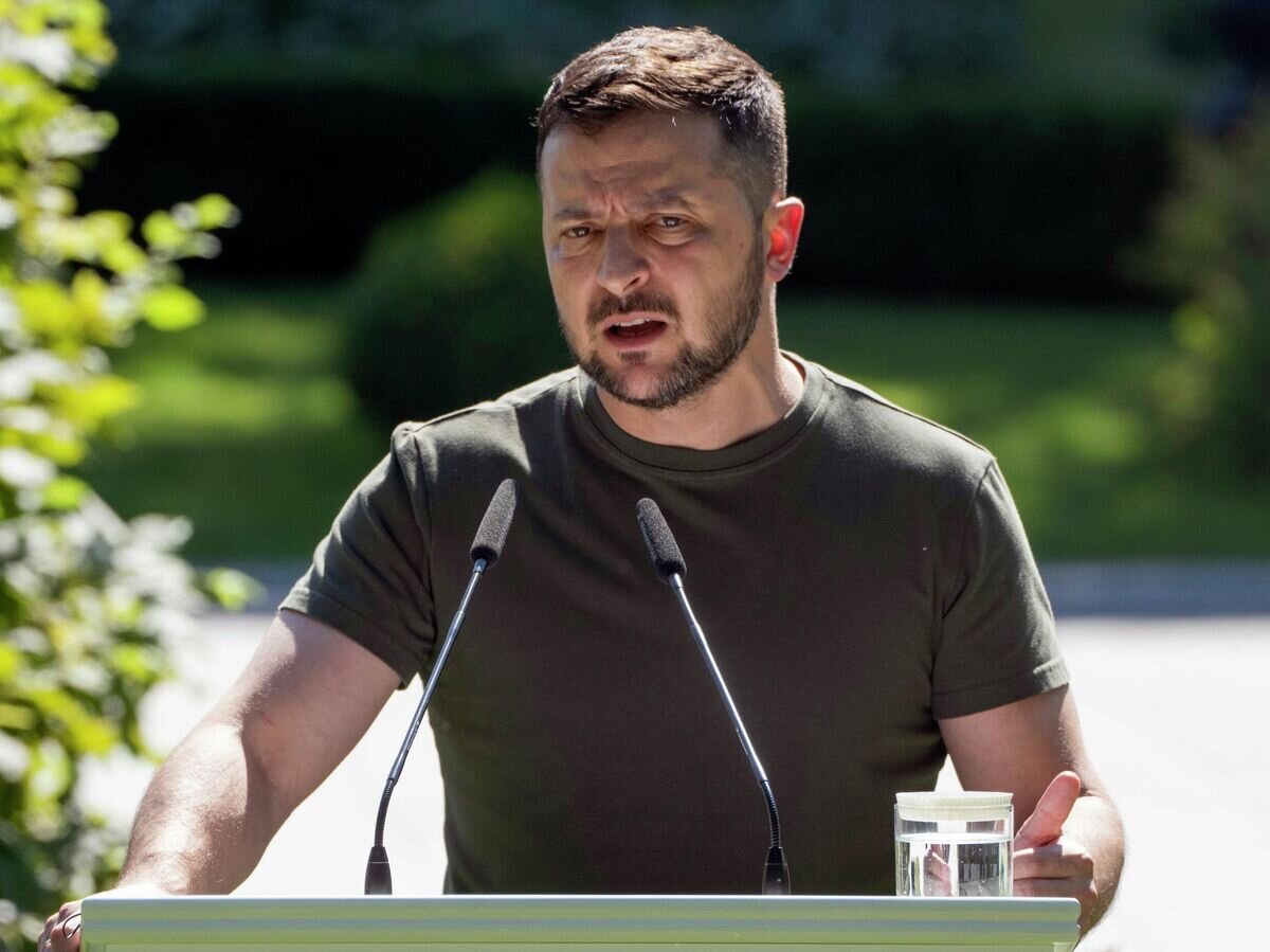   Президент Украины Владимир Зеленский© AP Photo / Efrem Lukatsky