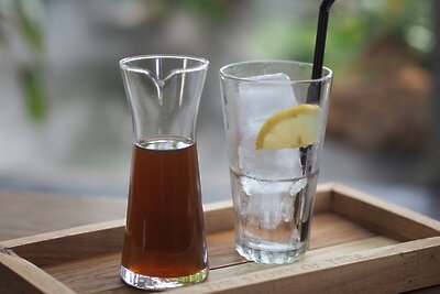    Вода с лимоном, чай ©pixabay.com