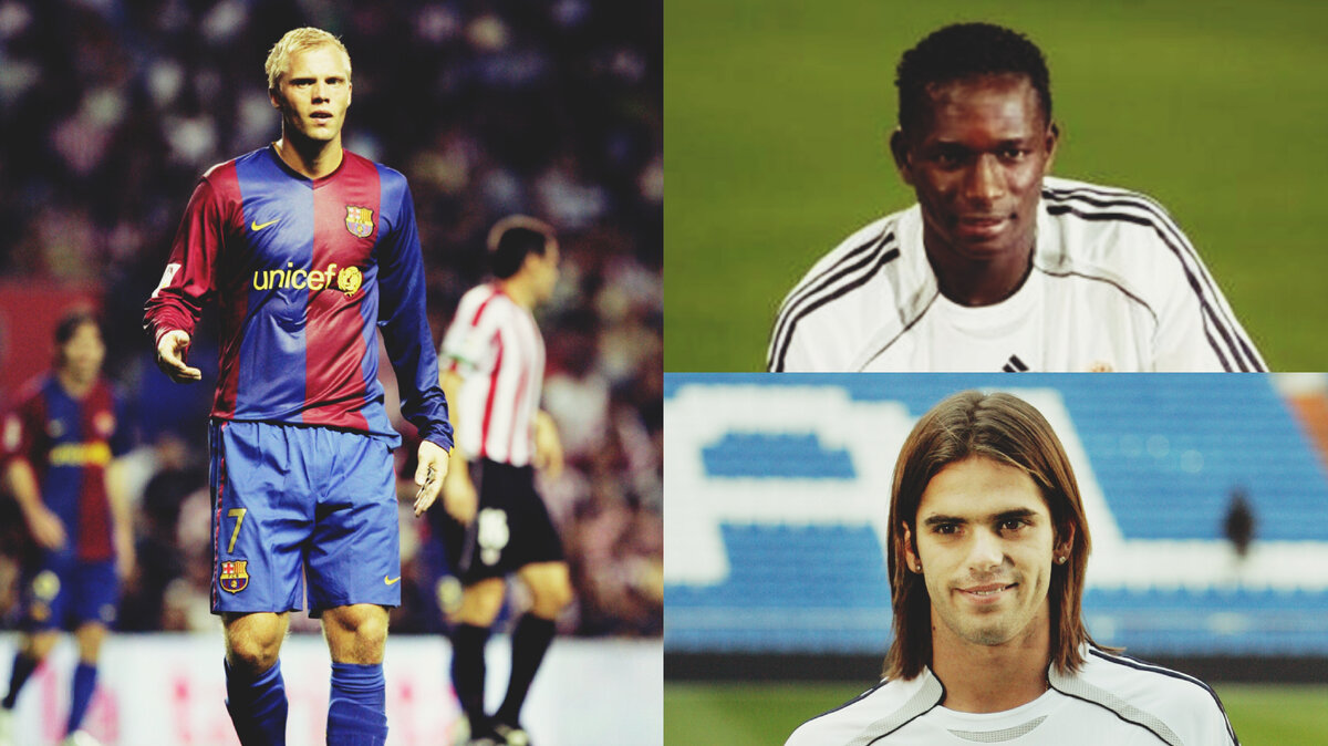 Далеко не все трансферы испанских топ-клубов оказались удачными в сезоне 2006/07