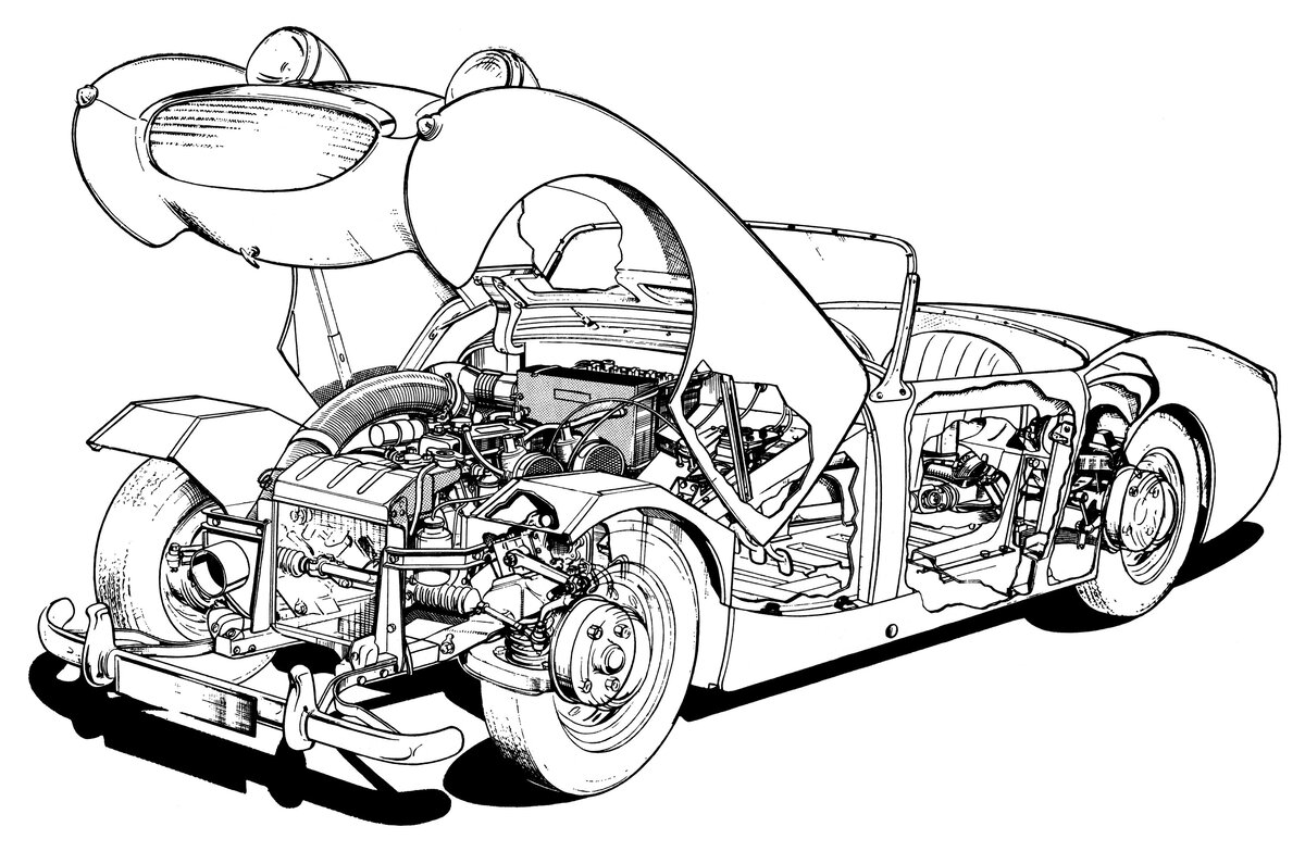 Austin-Healey Sprite Mkl: «Лягушачий глаз» | Машина времени | Дзен