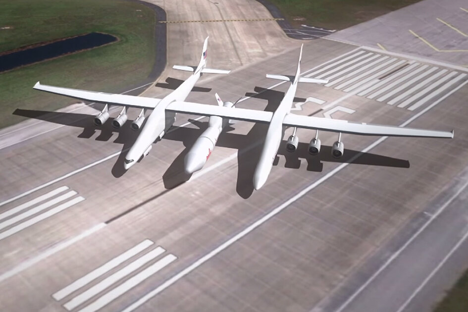 Stratolaunch (Источник фото: extremetech.com).