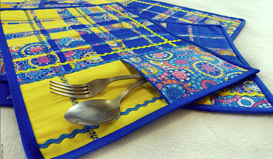 оригинальный ланчмат. лоскутная салфетка. лоскутные ланчматы. пэчворк круглая салфетка. салфетки ланчматы.