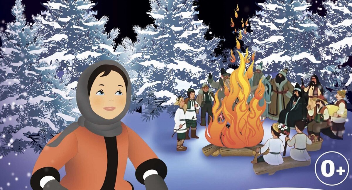 двенадцать месяцев мультфильм 1956. маршак с. вынашивала ребенка 12 месяцев. вынашивала ребенка 12 месяцев. иллюстрации к сказке 12 месяцев маршак.