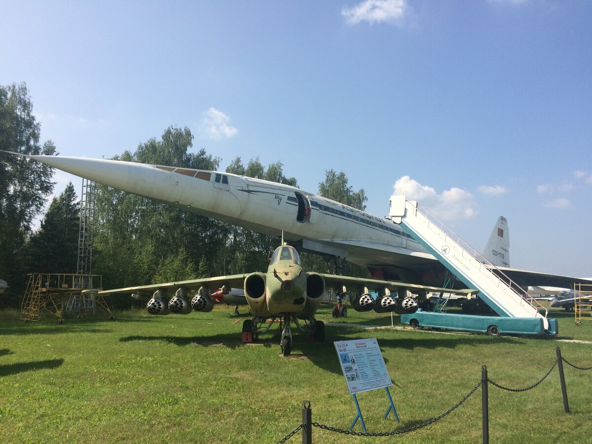 Ту-144 в ЦМ ВВС Монино