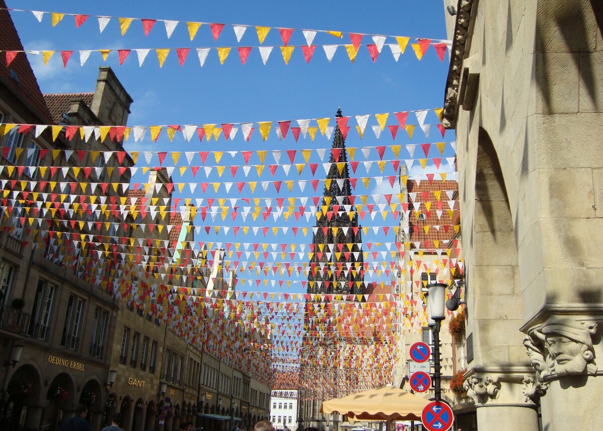 Prinzipalmarkt, фото сделано автором.