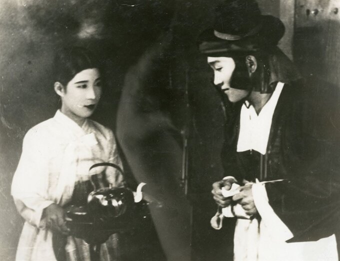 Кадр из к/ф «Сказание о Чунхян», 1935 