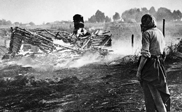 Вот, что после себя оставляли венгры. Фото из открытых источников.