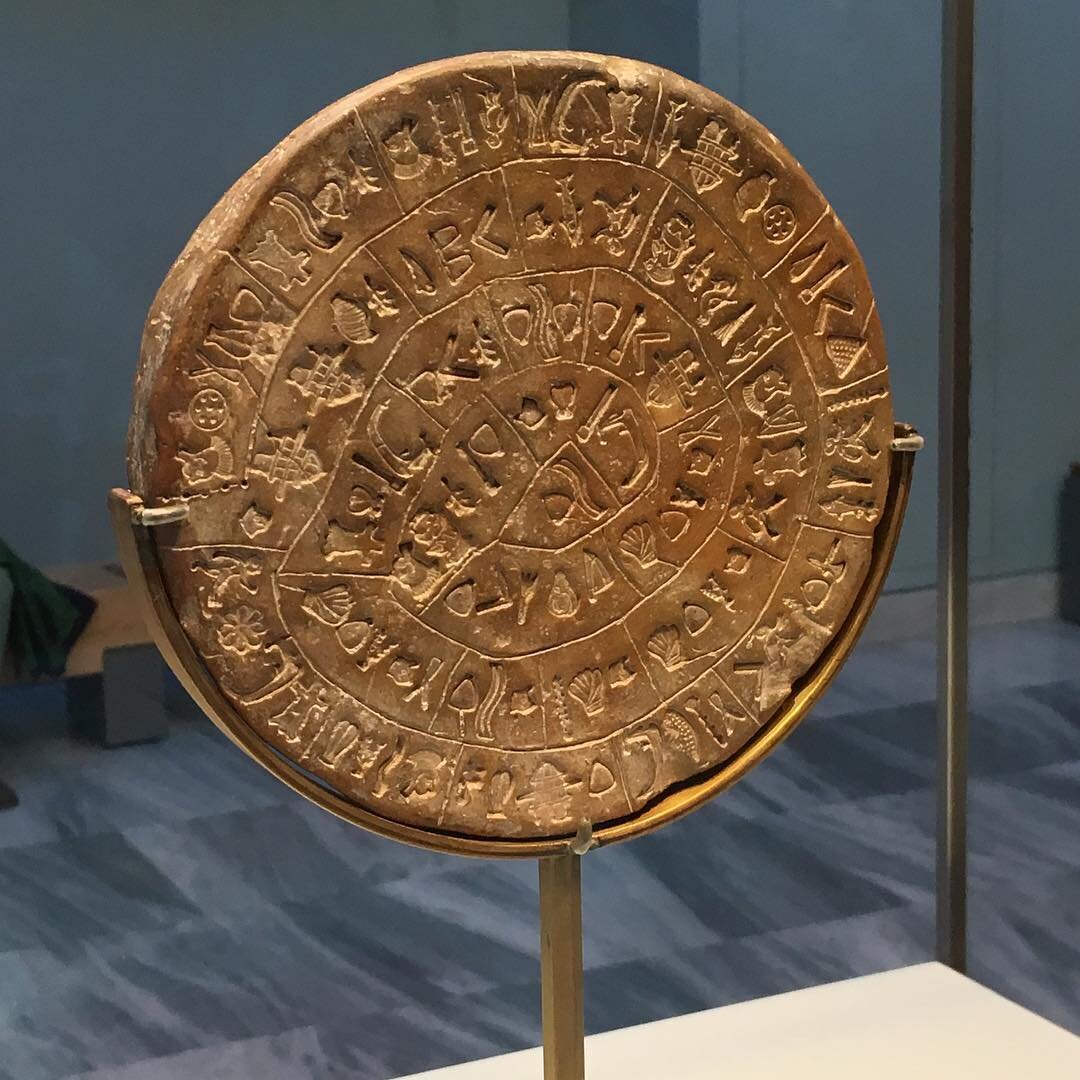 Фестский диск (Крит, Минойская культура).