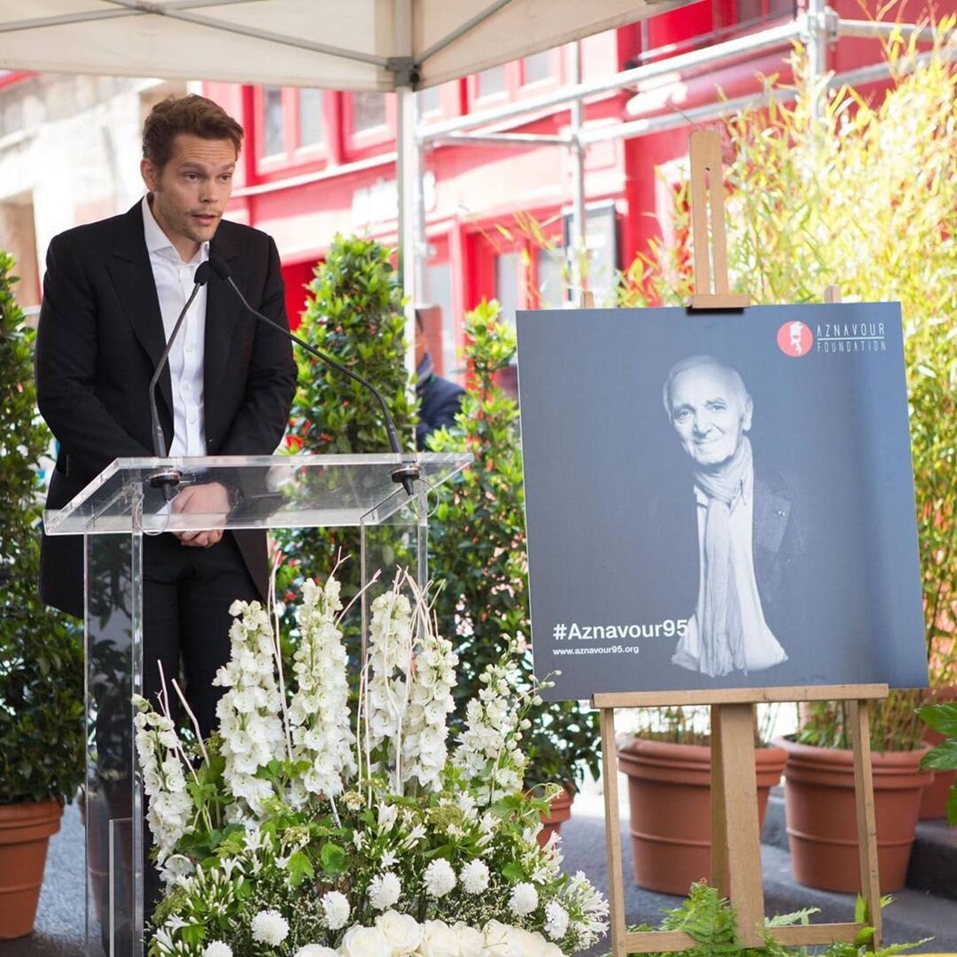 Сын Шарля Азнавура Николя | @aznavourfoundation, instagram.com