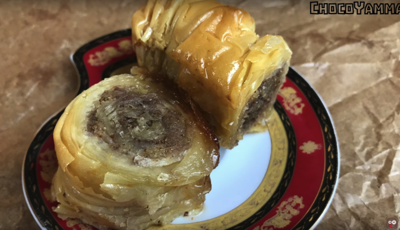 Пахлава медовая тесто фило