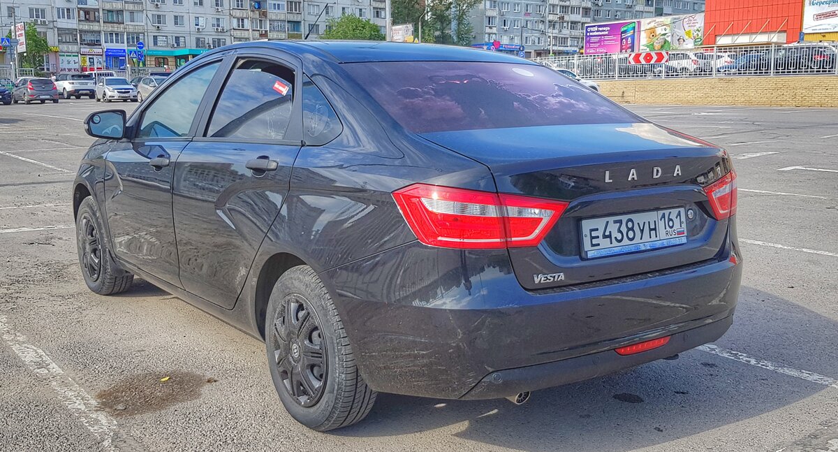 Родной задний бампер Лада Веста 