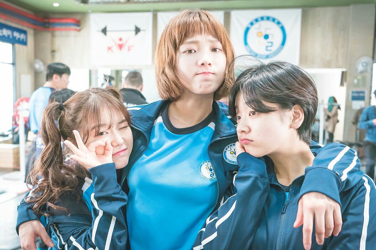 Постер дорамы Фея тяжелой атлетики Ким Бок Чжу