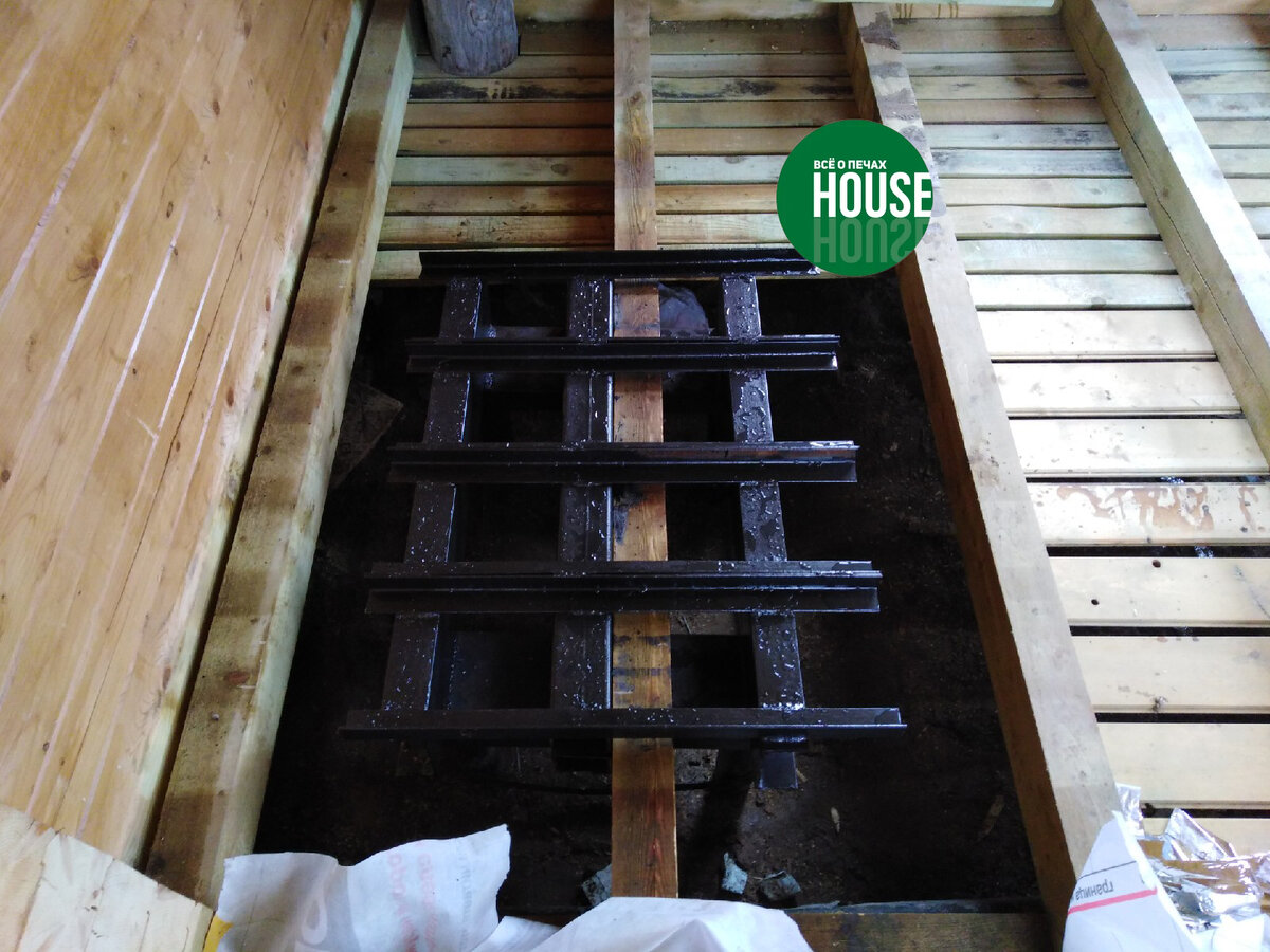 Необычный фундамент.